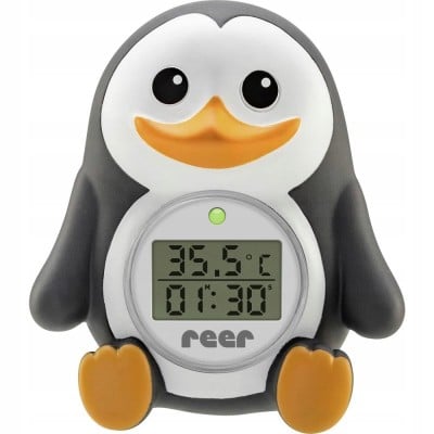 REER MyHappyPingu 2w1 cyfrowy termometr kąpielowy i pokojowy