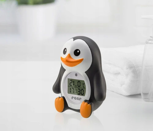 REER MyHappyPingu 2w1 cyfrowy termometr kąpielowy i pokojowy