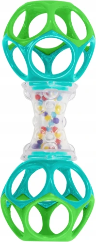BRIGHT STARTS Oball Shaker gryzak chwytak z grzechotką 14,5 cm