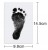 NABANCE BABY tusz i 2 arkusze do odcisków dłoni, stóp 9,9 x 14,5 cm 1szt