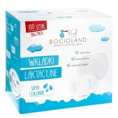 BOCIOLAND wkładki laktacyjne BIG PACK 100SZT