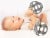 MCGMITT Teether Ball silikonowy gryzak 10 cm