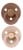 BIBS COLOUR smoczki uspokajające 2pack kauczuk 6msc+ SYMETRYCZNE