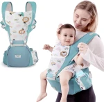 NUKIED nosidełko ergonomiczne z pasem biodrowym 6w1