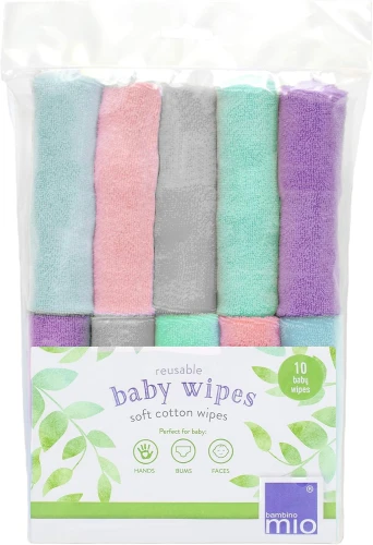 BAMBINO MIO chusteczki wielorazowe x10