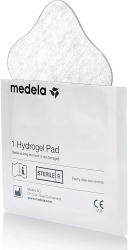 MEDELA hydrożelowe nakładki na obolałe brodawki x4
