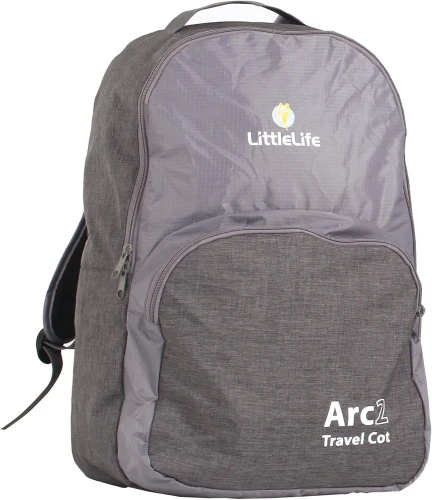 LITTLELIFE Arc2 łóżeczko podróżne z materacem kompaktowe w plecaku