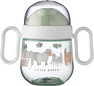 MEPAL Sippy Cup kubek niekapek ustnik dwustronny 200 ml 6 m+