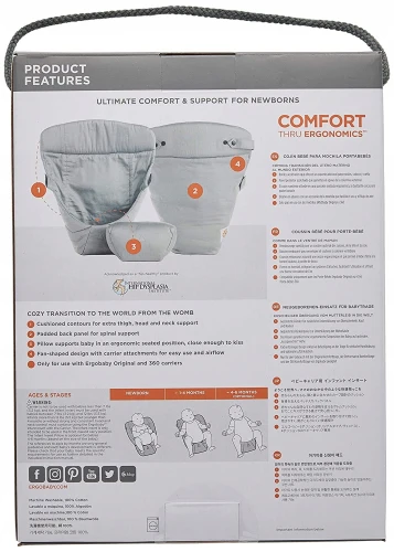 ERGOBABY wkładka do nosidełka Easy Snug "O