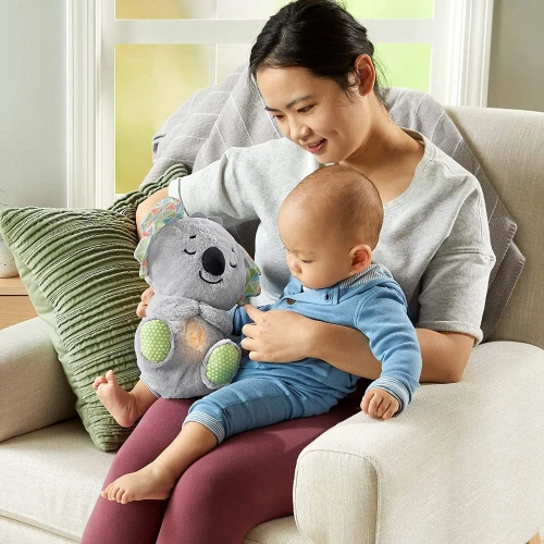 FISHER-PRICE śpiący KOALA oddychający brzuszek "O