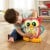 FISHER-PRICE interaktywna SOWA światła 90 melodii zdań J. NIEMIECKI 18 m+ "O