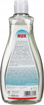 NUK płyn do mycia butelek i smoczków 500ml "N