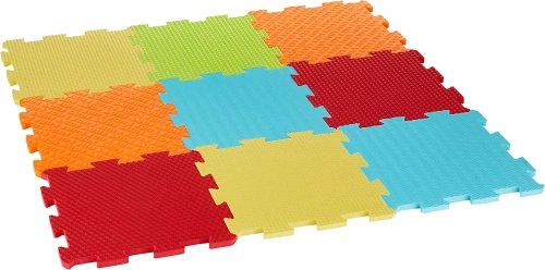 LUDI mata składana puzzle SENSORYCZNE 90x90 "O