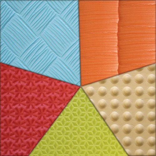 LUDI mata składana puzzle SENSORYCZNE 90x90 "O