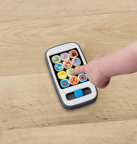 FISHER-PRICE smartfon interaktywny J.NIEMIECKI "O
