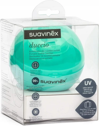 SUAVINEX Duccio STERYLIZATOR smoczków UV 9 cm "O