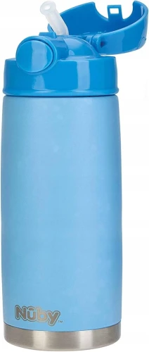 NUBY kubek termiczny ze stali nierdzewnej 415 ml "O
