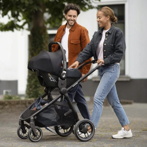 MAXI-COSI adapter wózek ADORRA LEONA OXFORD LILA NOVA fotelik PEBBLE CORAL "O