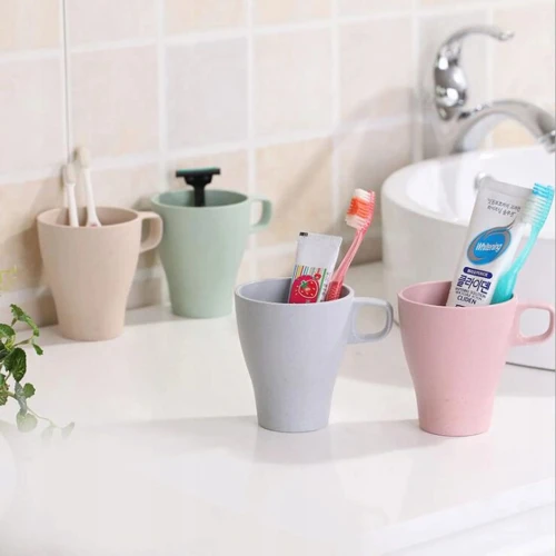 IMODE bambusowy kubek do picia lub na szczoteczkę do zębów 290 ml "N