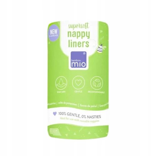 BAMBINO MIO nappy liners bibułki do pieluszek 50 "N