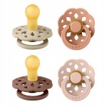 BIBS BOHEME smoczki uspokajające 4pack 0-6msc