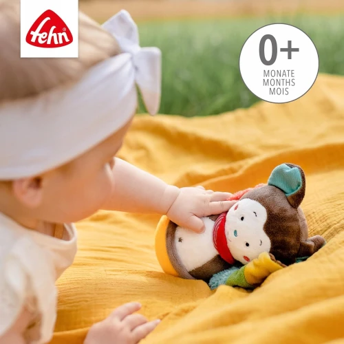 FEHN Nietoperz wańka WSTAŃKA 20cm grzechotka "N
