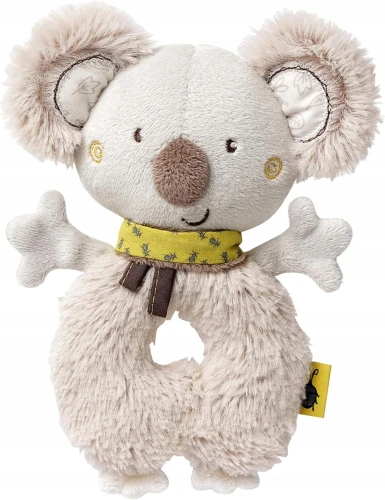 FEHN bawełniany chwytak z grzechotką KOALA 18 cm "N