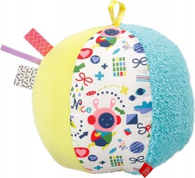 FEHN Color piłka materiałowa z dźwiękiem 16cm "O