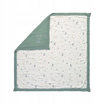 LASSIG kocyk z wiskozy bambusowej 100x100 "O