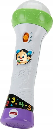 FISHER-PRICE FBP32 interaktywny mikrofon dla dzieci JĘZYK NIEMIECKI "O