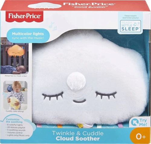 FISHER PRICE senna chmurka usypiacz lampka "O