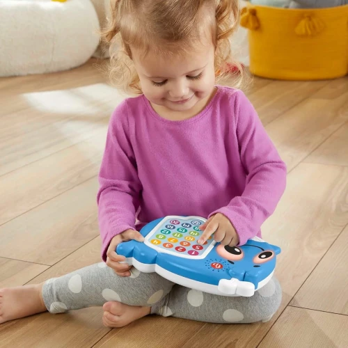 FISHER-PRICE interaktywny WIELORYB światła 120 melodii zdań J. NIEMIECKI "O
