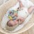 BLUE RIBBON drewniany chwytak grzechotka 13 cm "N