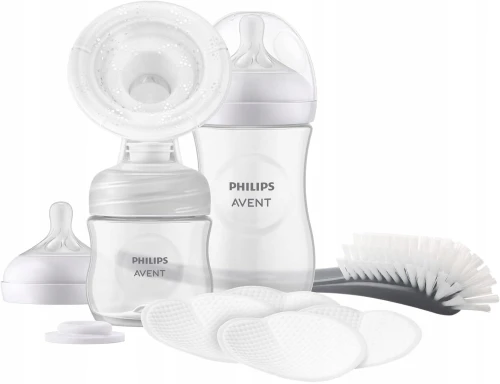 PHILIPS AVENT Natural SCF430/60 laktator ręczny +akcesoria "N