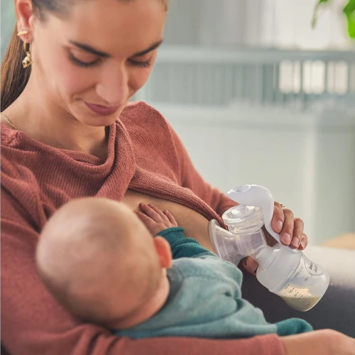 PHILIPS AVENT Natural SCF430/60 laktator ręczny +akcesoria "N
