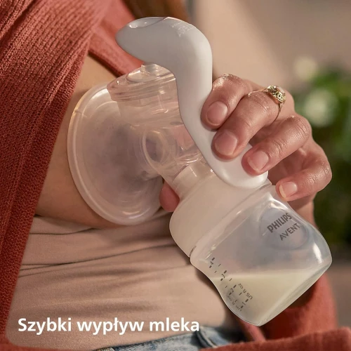PHILIPS AVENT Natural SCF430/60 laktator ręczny +akcesoria "N