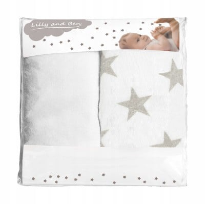 LILLY&amp;BEN pokrowiec na przewijak frotte 50x70 x2 "N