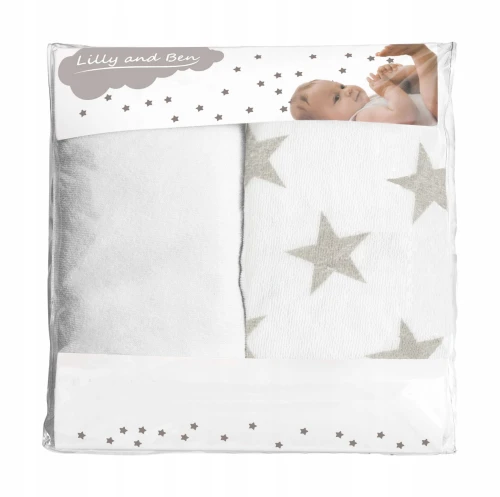 LILLY&amp;BEN pokrowiec na przewijak frotte 50x70 x2 "N