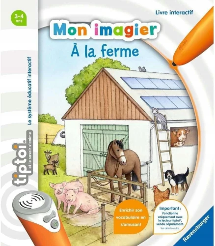 RAVENSBURGER TIPTOI atlas do długopisu interaktywnego WERSJA FRANCUSKA "N