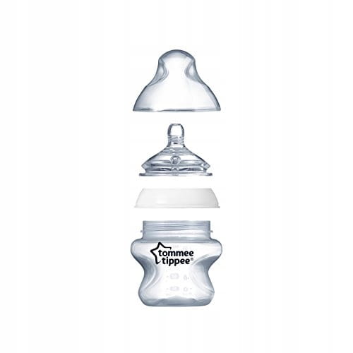 TOMMEE TIPPEE smoczek do butelki CLOSER TO NATURE 6msc+ x2 "N