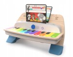 HAPE BABY EINSTEIN drewniane pianinko dotykowe + 5 kart muzycznych