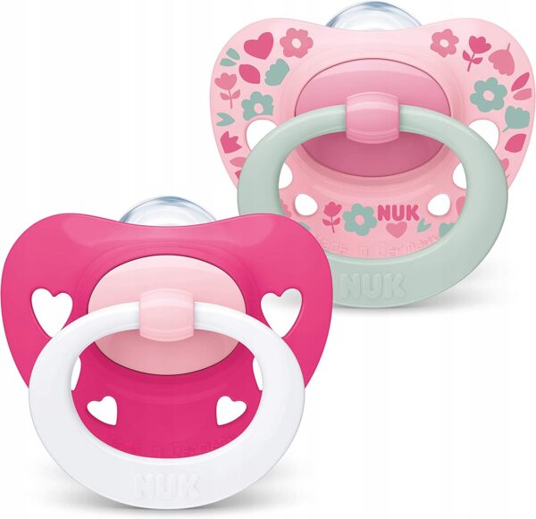NUK SIGNATURE smoczek uspokajający x2 18-36msc
