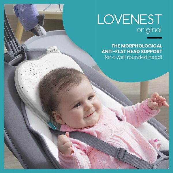 BABYMOOV Lovenest poduszka niemowlęca 0+ ORGANIC - obrazek 2