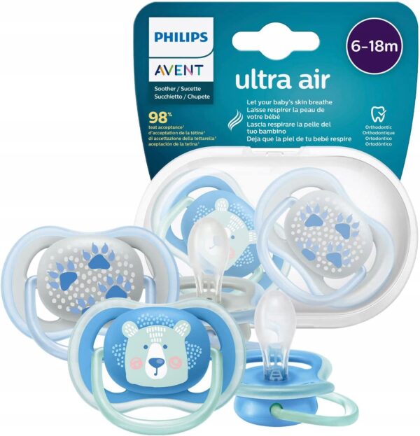 PHILIPS AVENT Ultra Air smoczki x 2 6-18msc