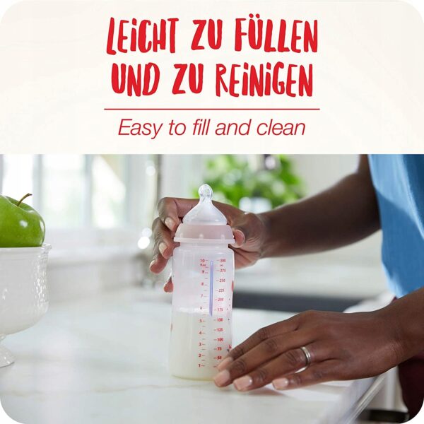 NUK No Colic zestaw butelek 3x 300 ml 0-6 - obrazek 7